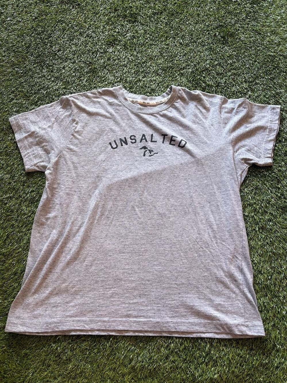 Great Coast Unsalted Great Lakes Graphic T-Shirt Size Large